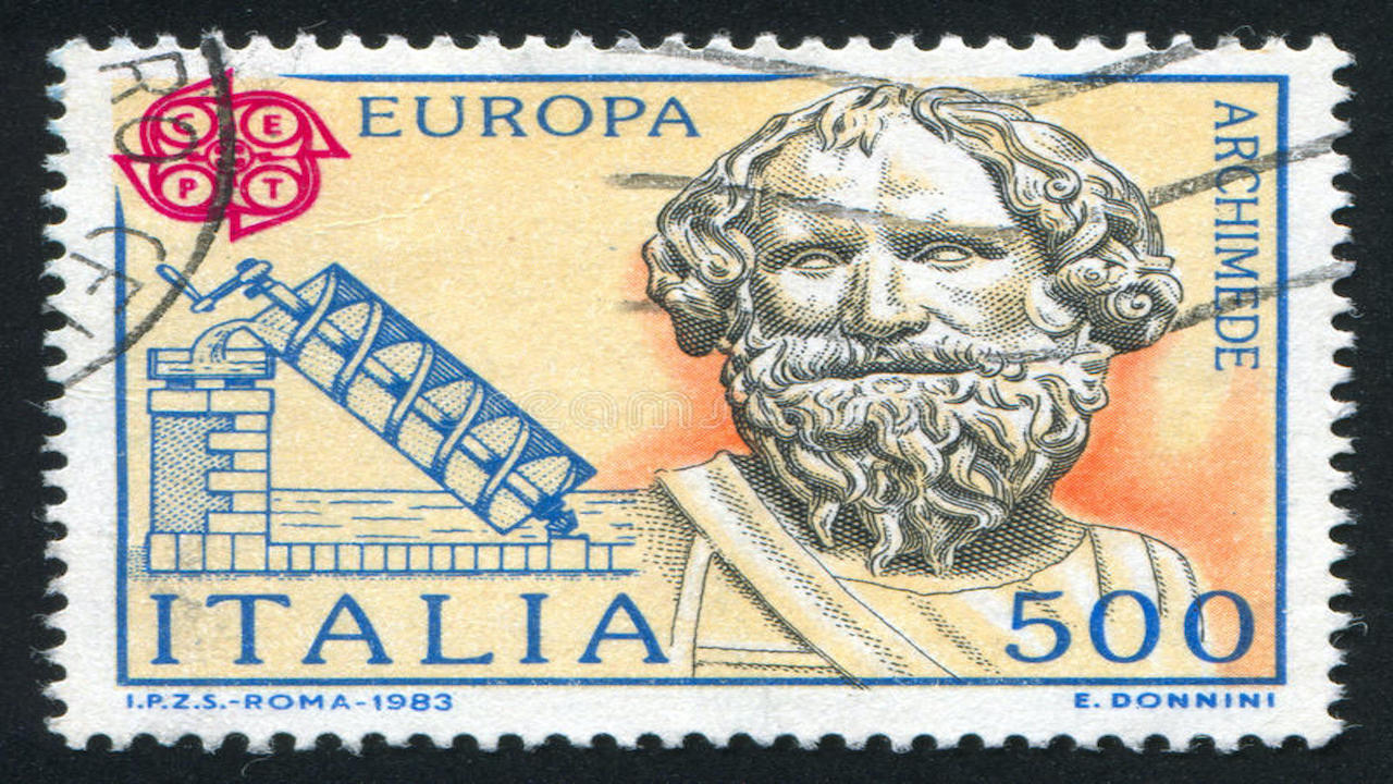 archimedes stamp 2
